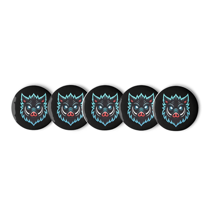 Savage Boar Button Set product image (1)