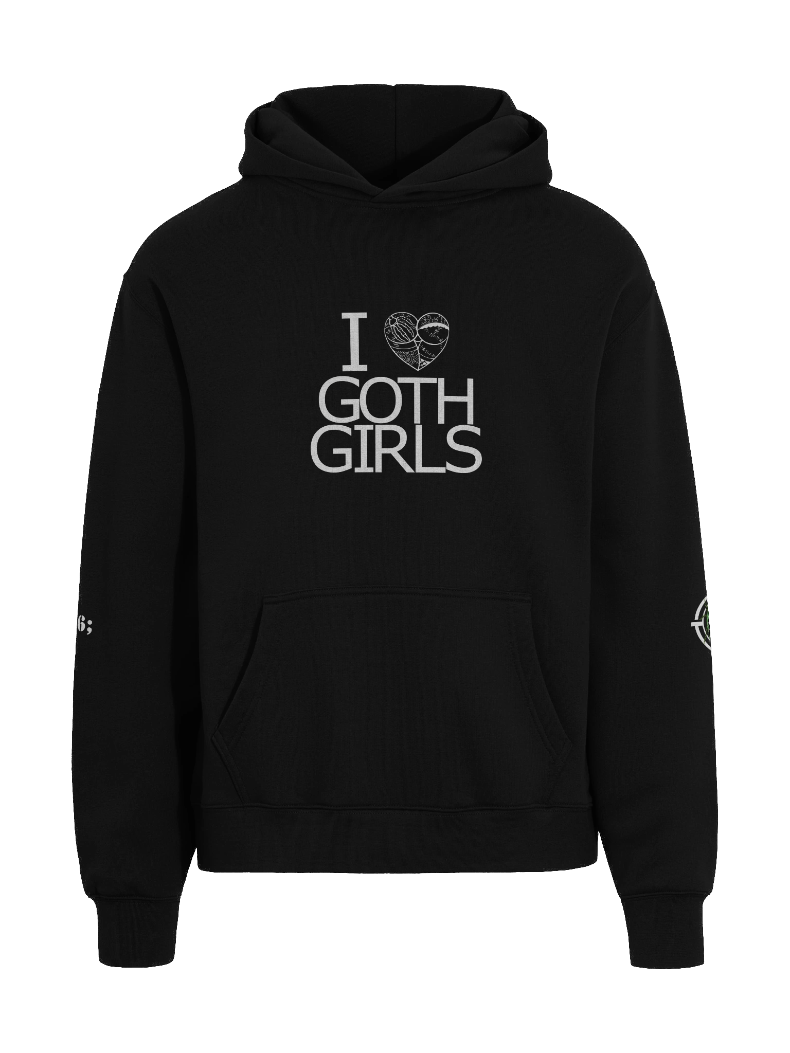 Goth Girls - Oversized Hoodie product image (3)
