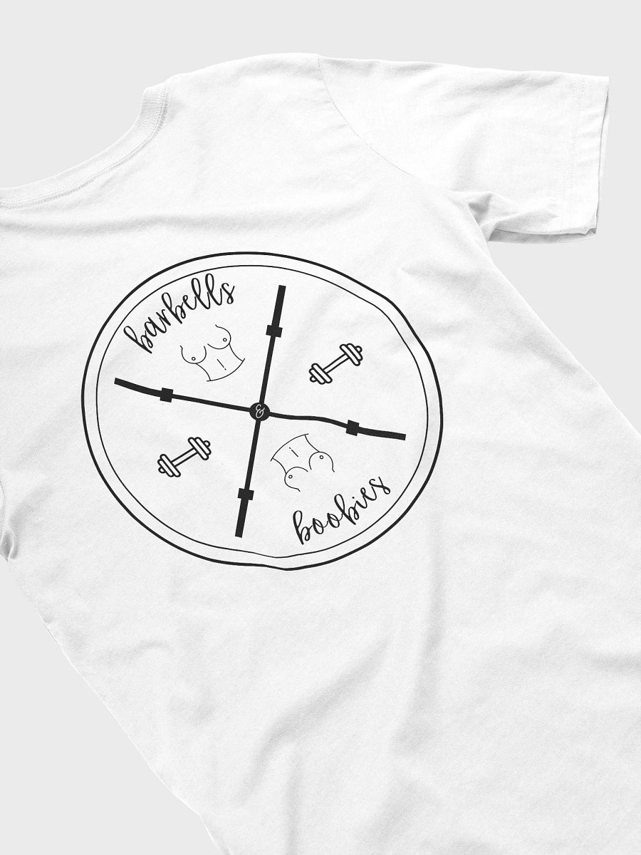 Women's Barbells & Boobies Breast Cancer Awareness Tee product image (4)