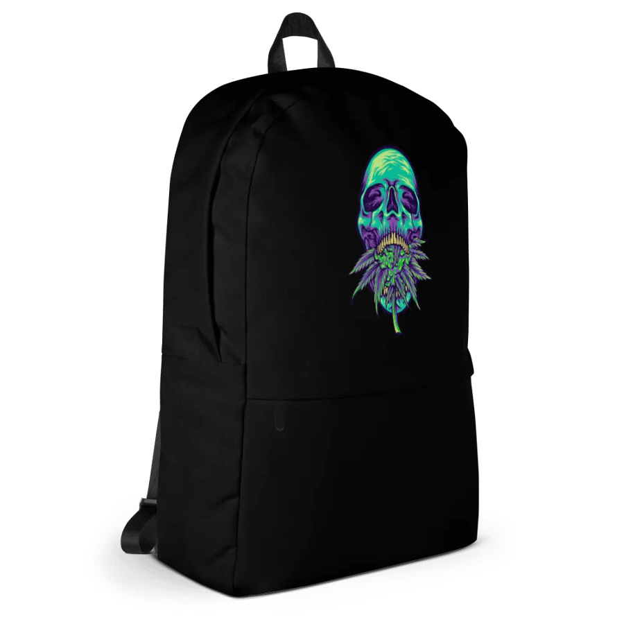 Ethereal Leaf Skull All-Over Backpack product image (11)