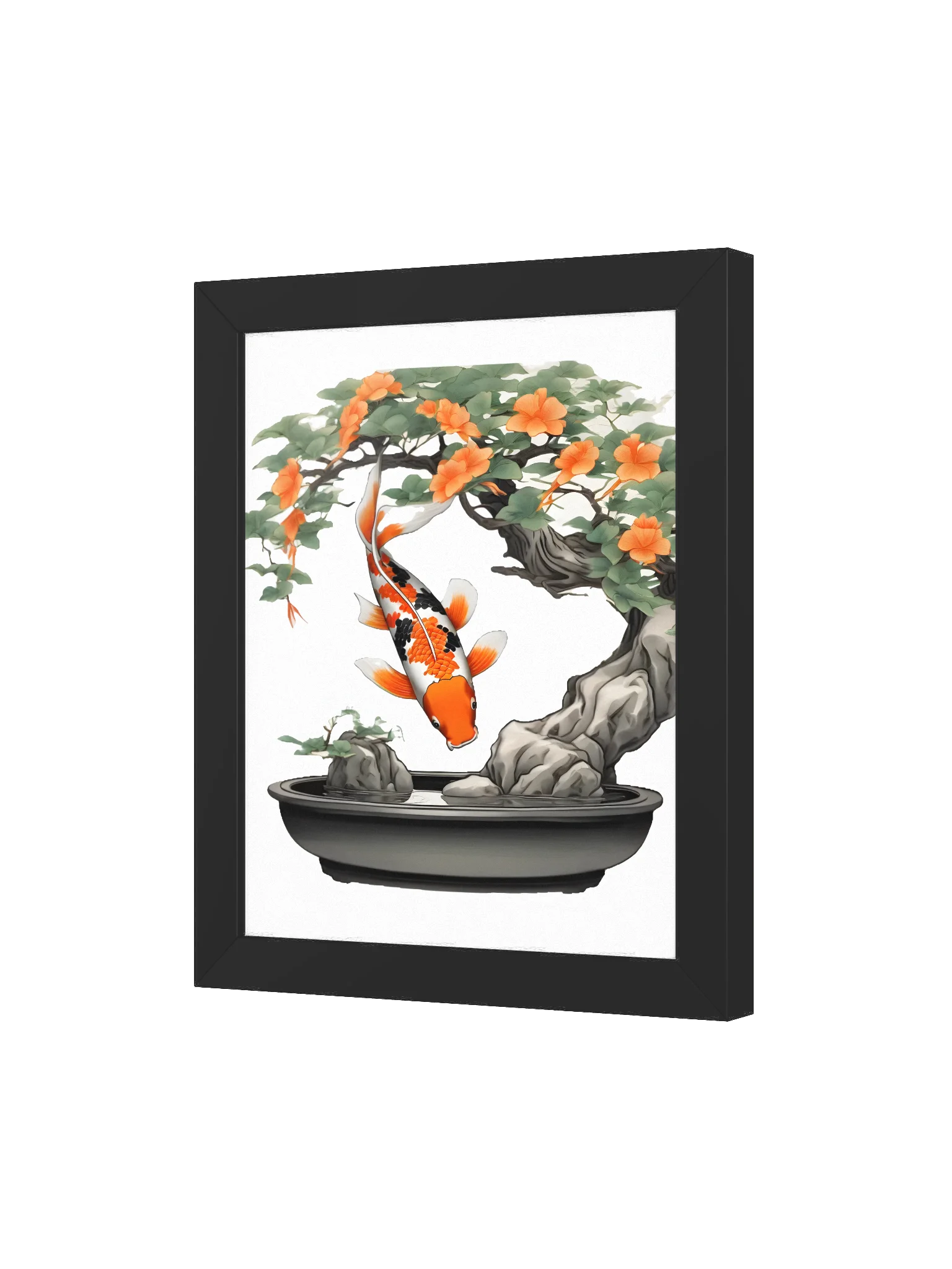 Tranquil Koi Fish Framed Art Print product image (21)