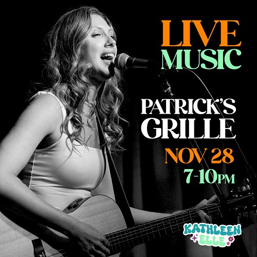 Live shows are back, baby!🎵 Come party with me all Thanksgiving weekend long! 🦃🍂 Starting tonight at @patricks_bar_grille at ...