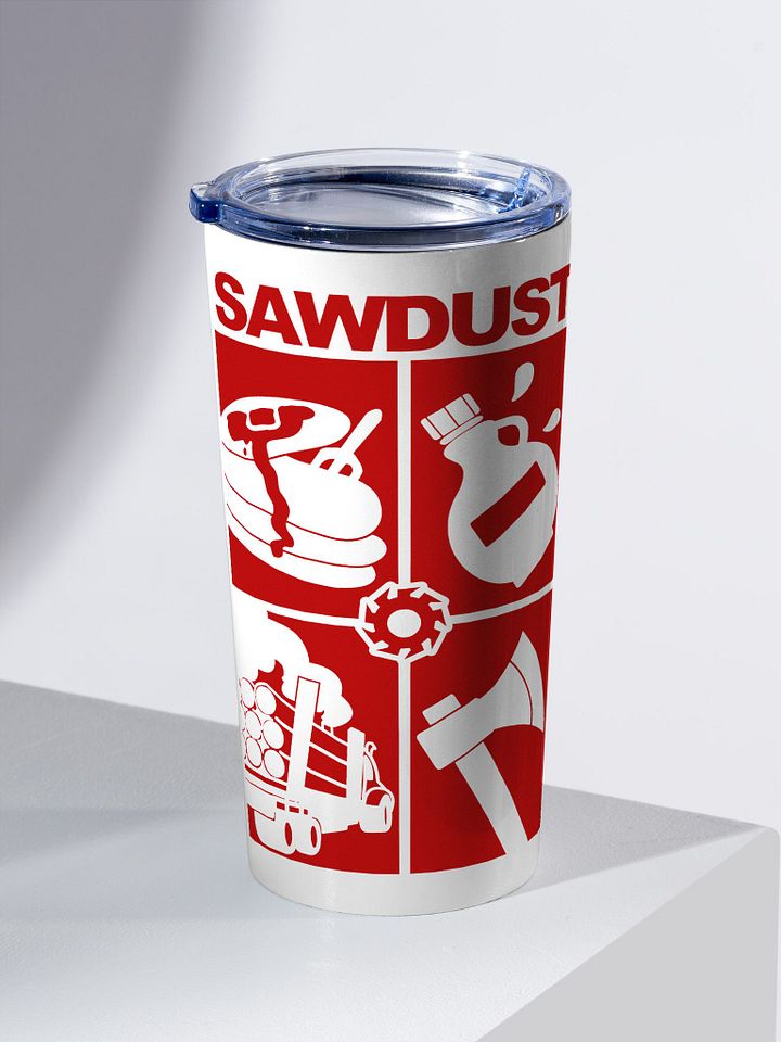 4 Square (red) Tumbler product image (2)