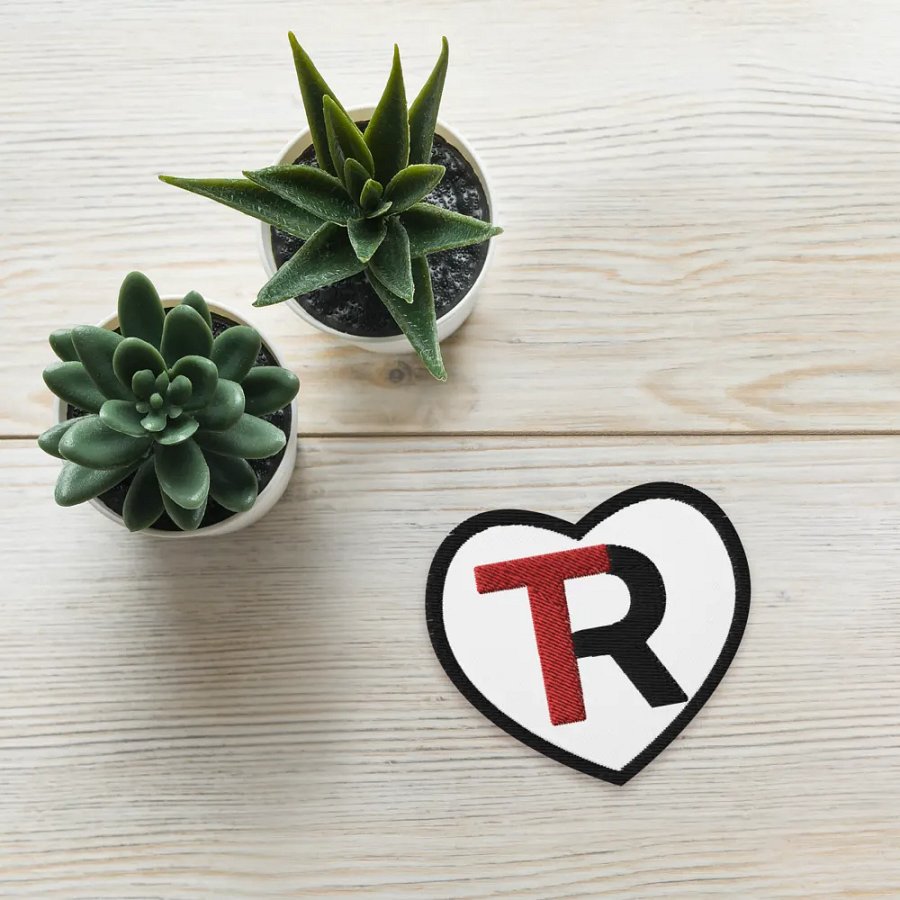 Rowdy Tuesday - Heart Patch product image (7)