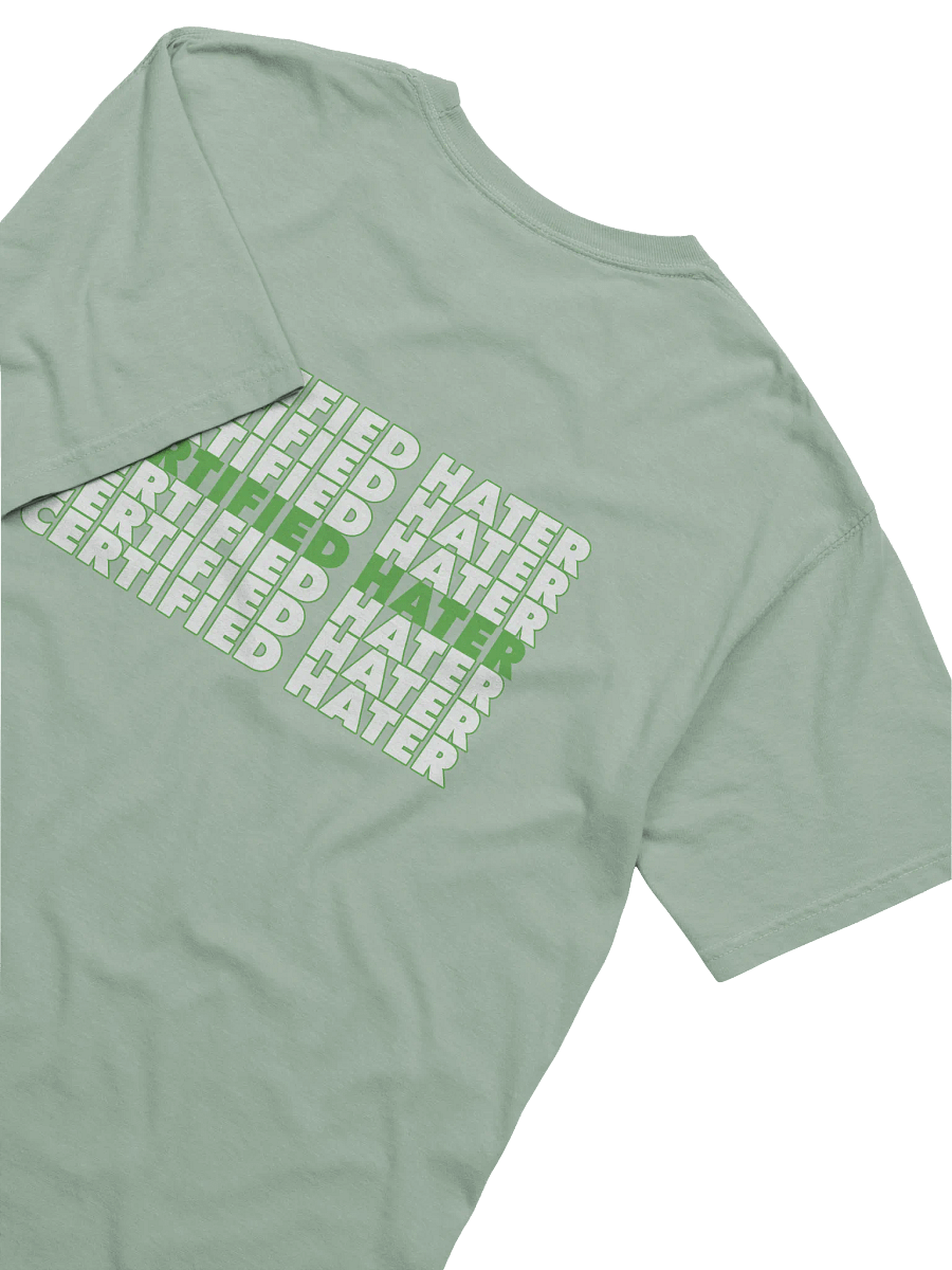 Certified Hater (Green) product image (4)