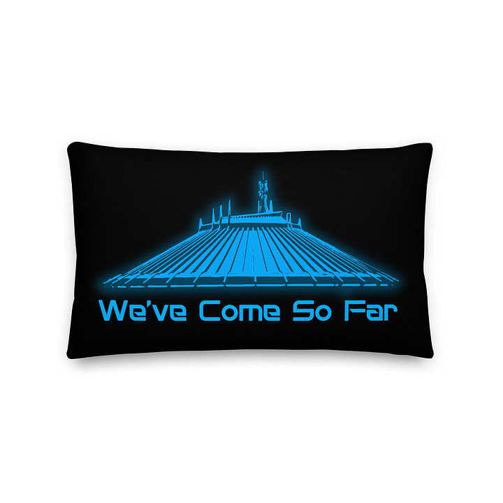 Space Mountain: We've Come So Far - All-Over Print Pillow product image (1)