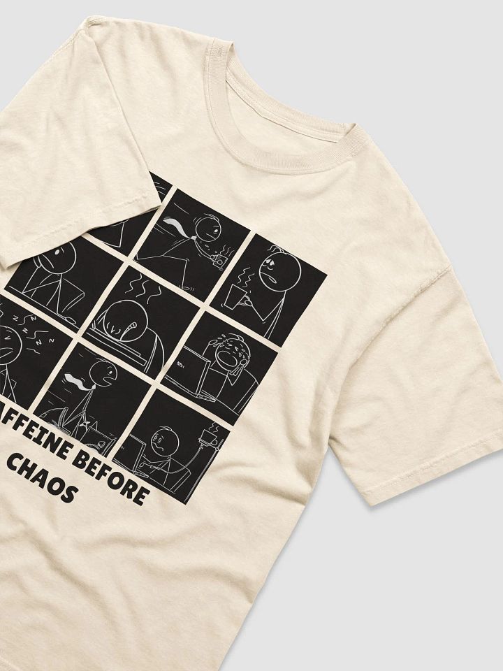 CAFFEINE BEFORE CHAOS T-SHIRT (BLACK) product image (49)