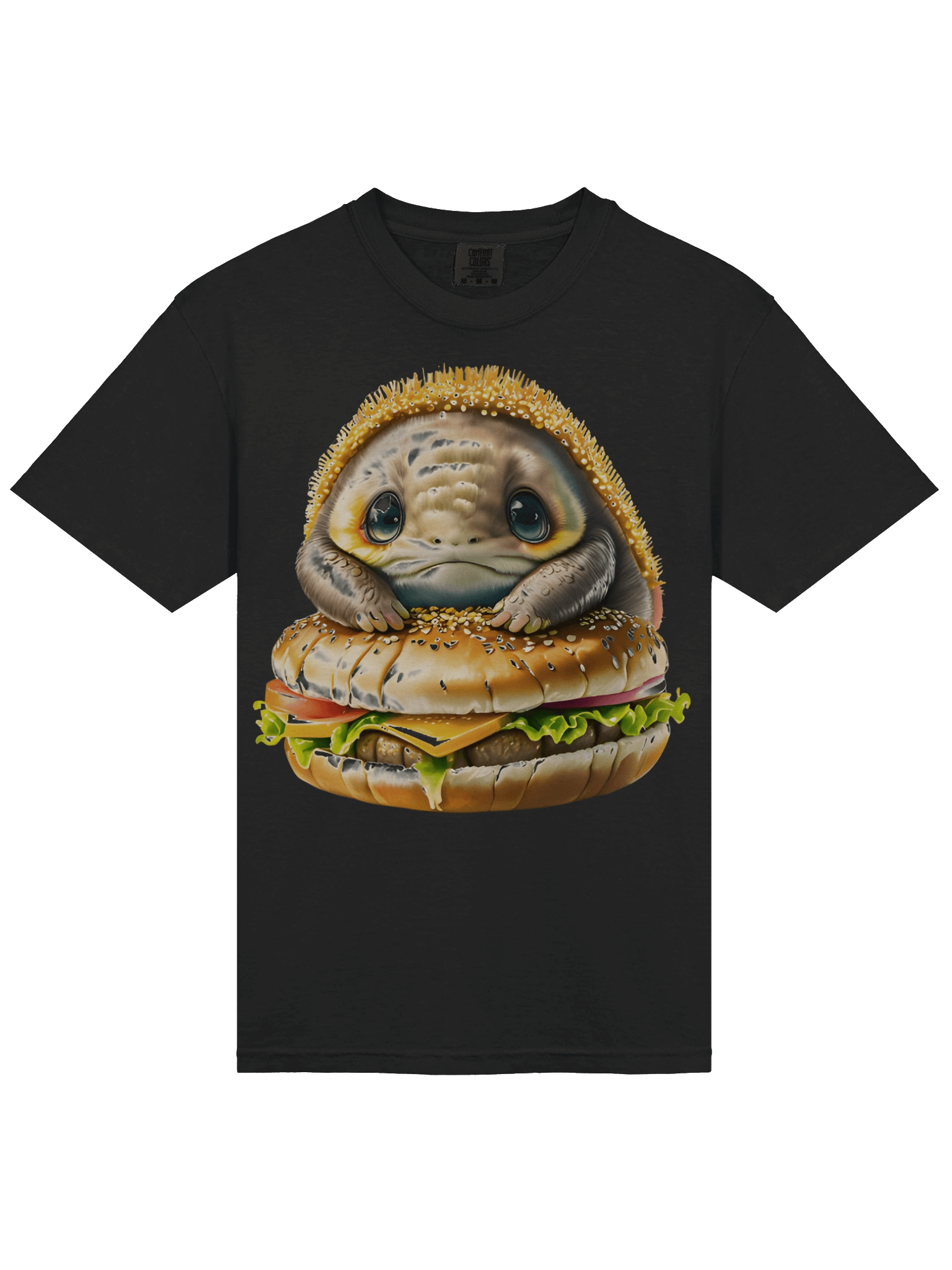 Water Bear Deluxe Tee — Plush Burger Science Shirt product image (3)