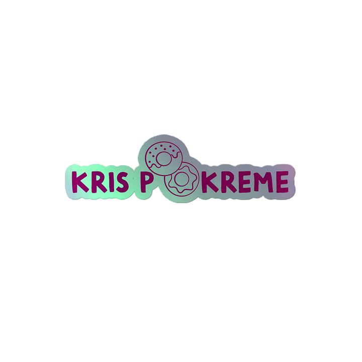 Logo Holographic Sticker product image (2)
