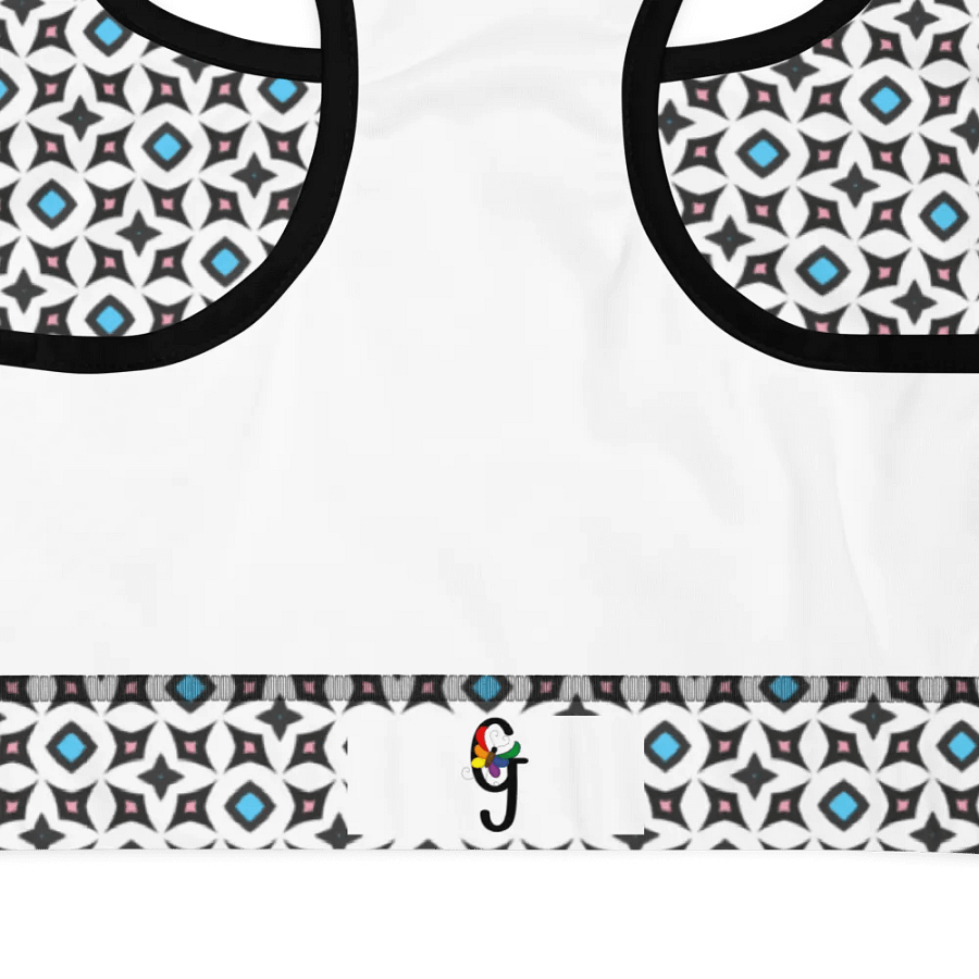 Trans Abstract (3) - Sports Bra product image (8)