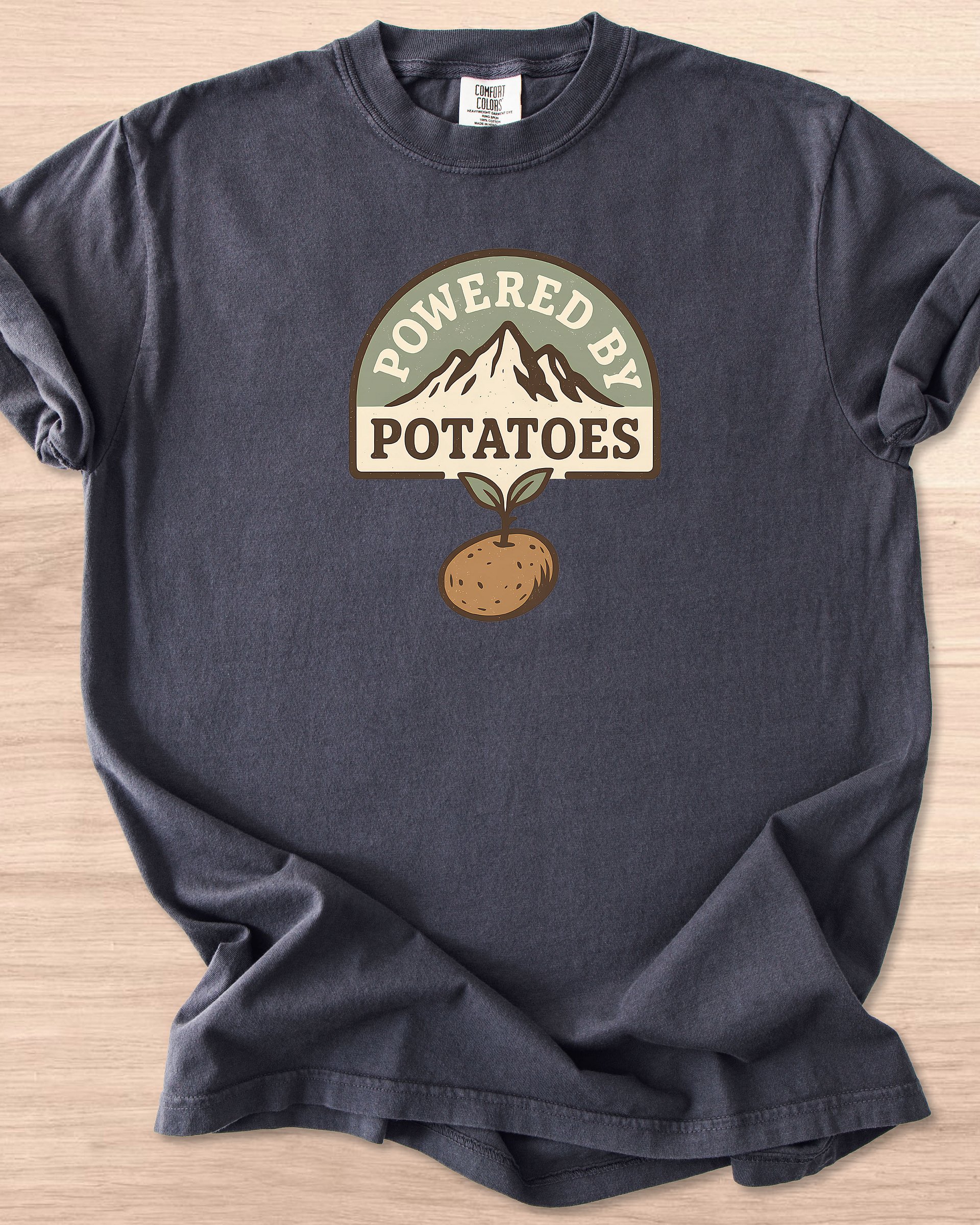 Powered By Potatoes Tee product image (35)
