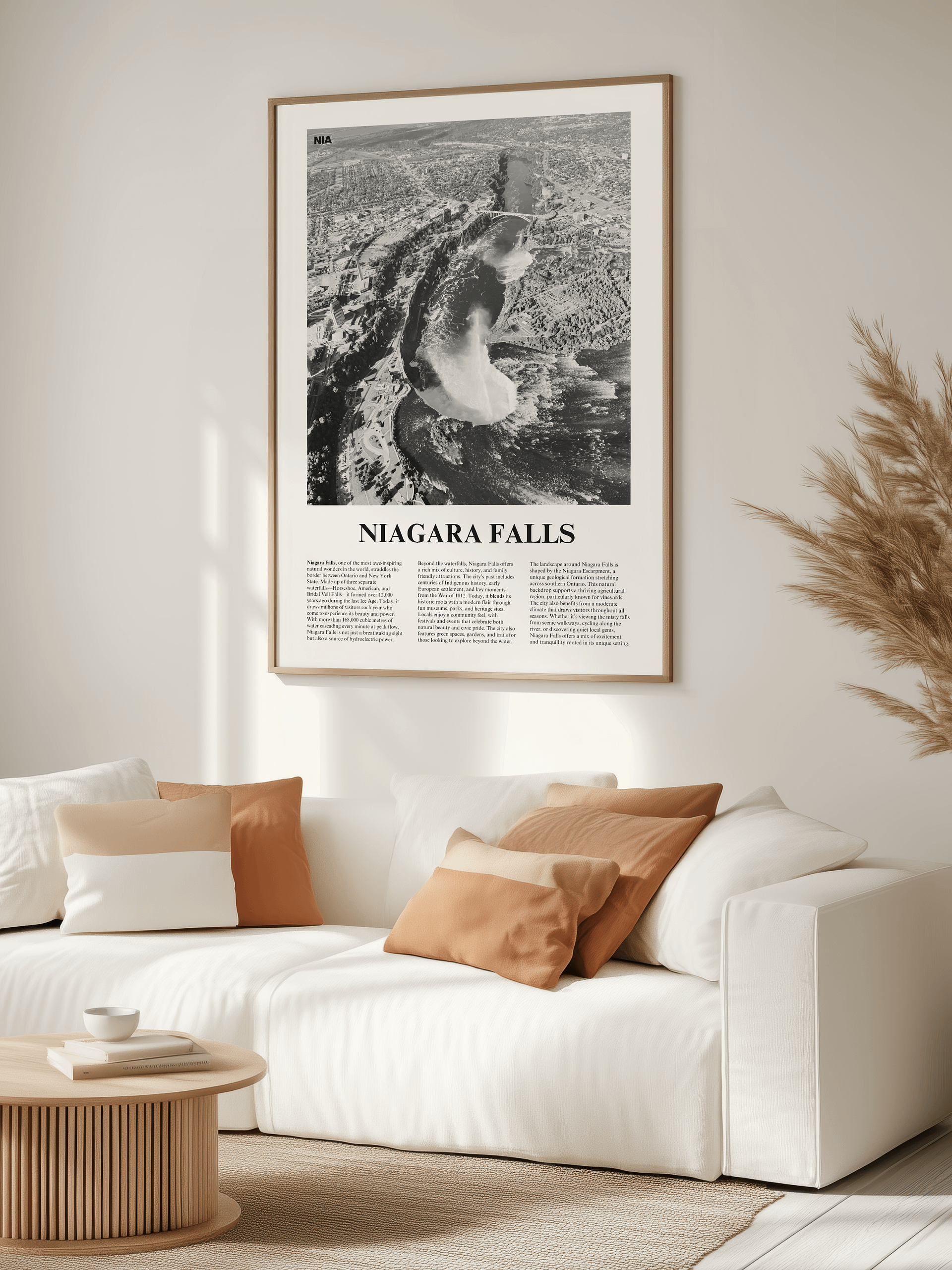 Niagara Falls 01 Newspaper Poster product image (3)