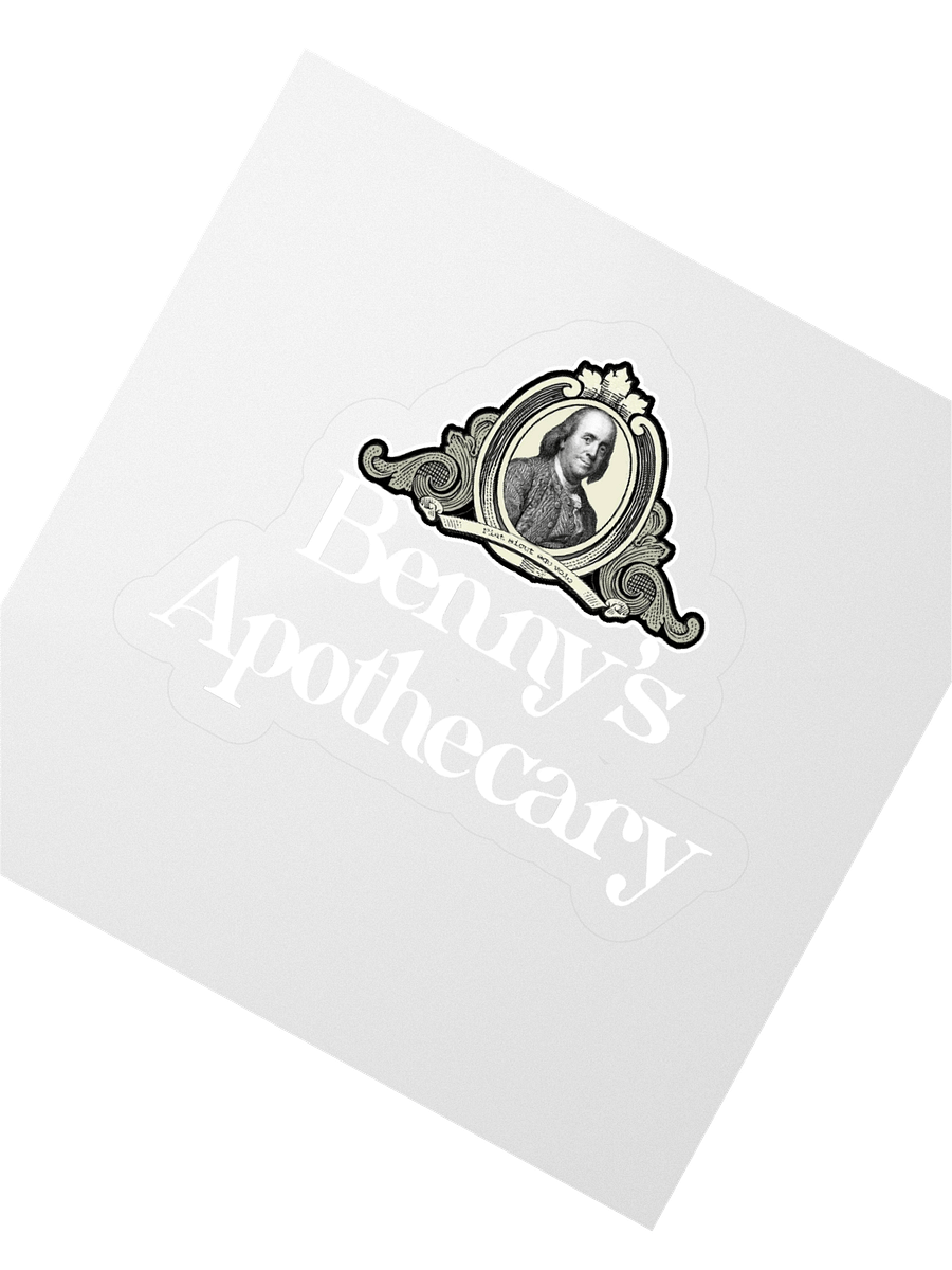 Benny's Apothecary Kiss Cut Sticker product image (2)