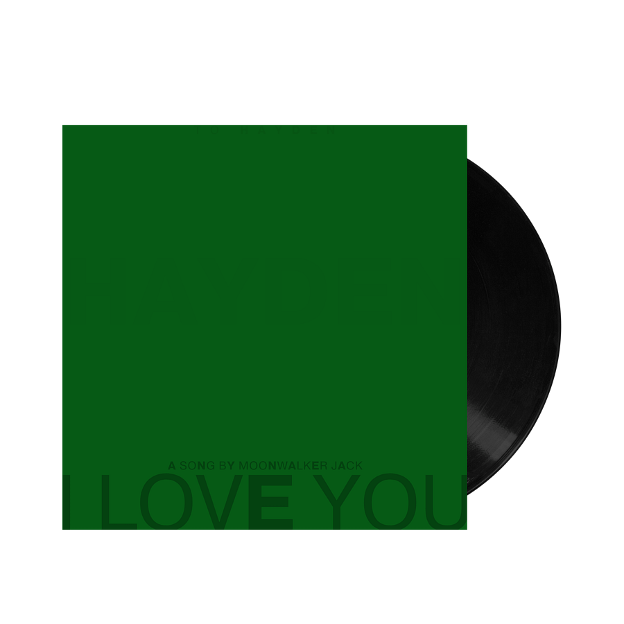 "I Love You" 7" 45RPM Vinyl Single (LIMITED EDITION OF 20) [PRE-ORDER] product image (1)