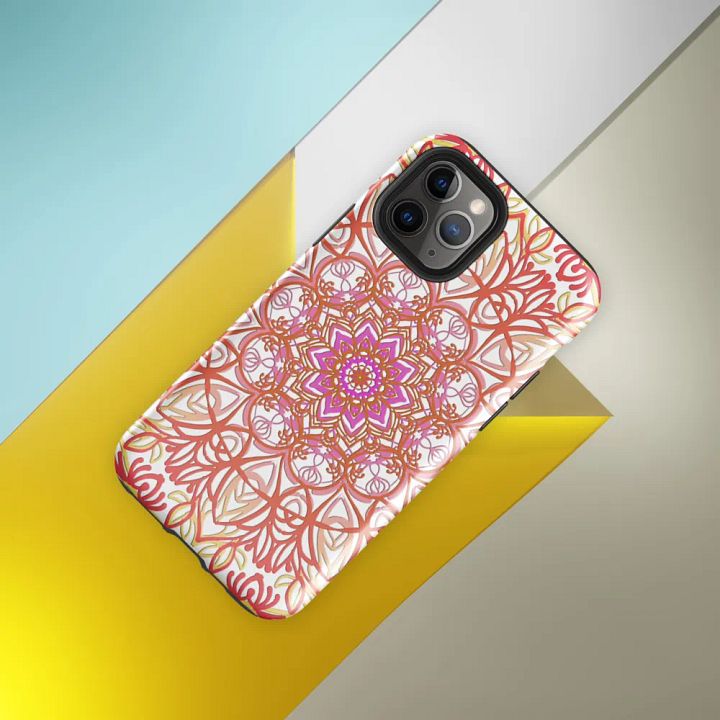 Radiant Mandala iPhone® Tough Case product image (1)