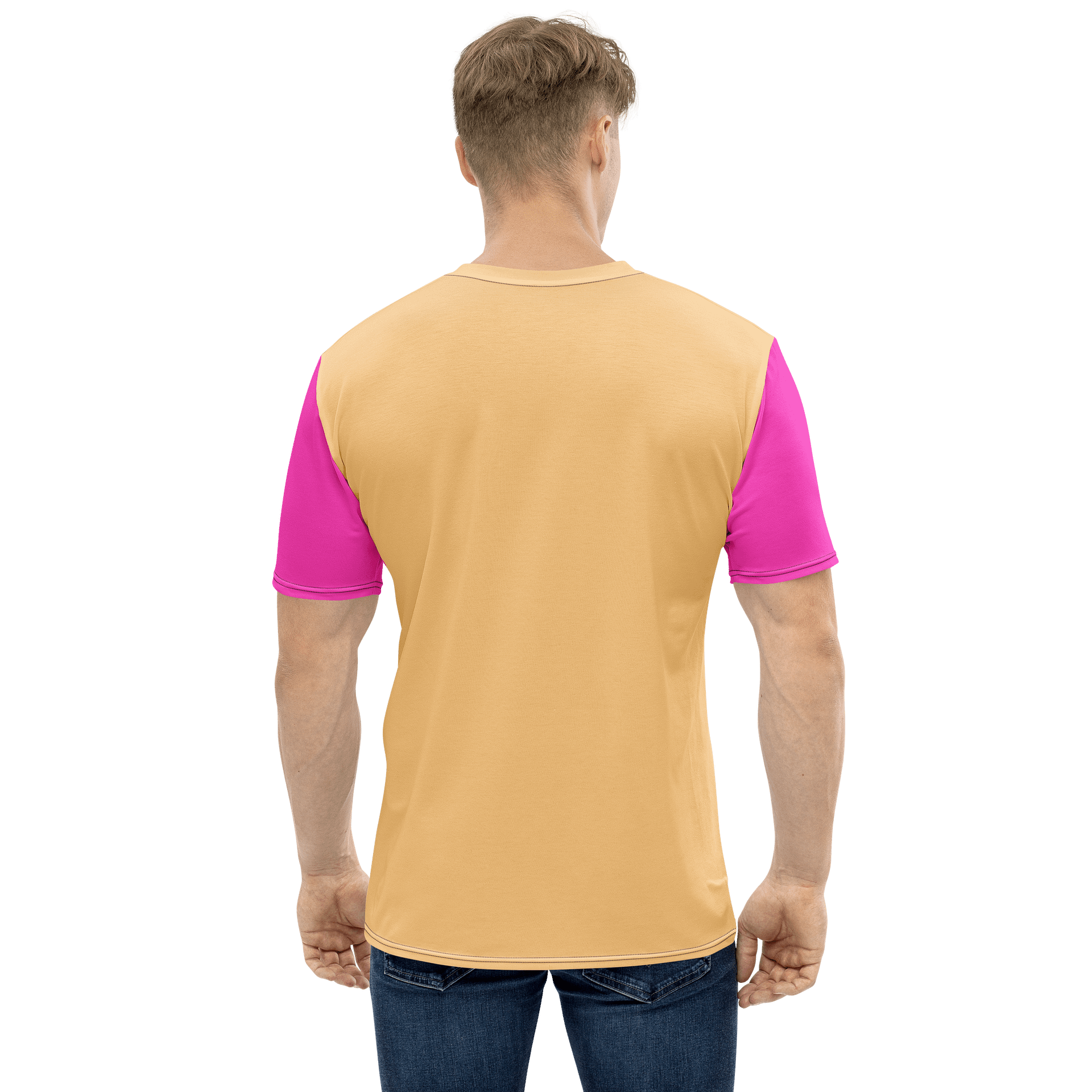 A Little Bit Bad - JAMMI All Over Short Sleeve (Pink/White) product image (2)