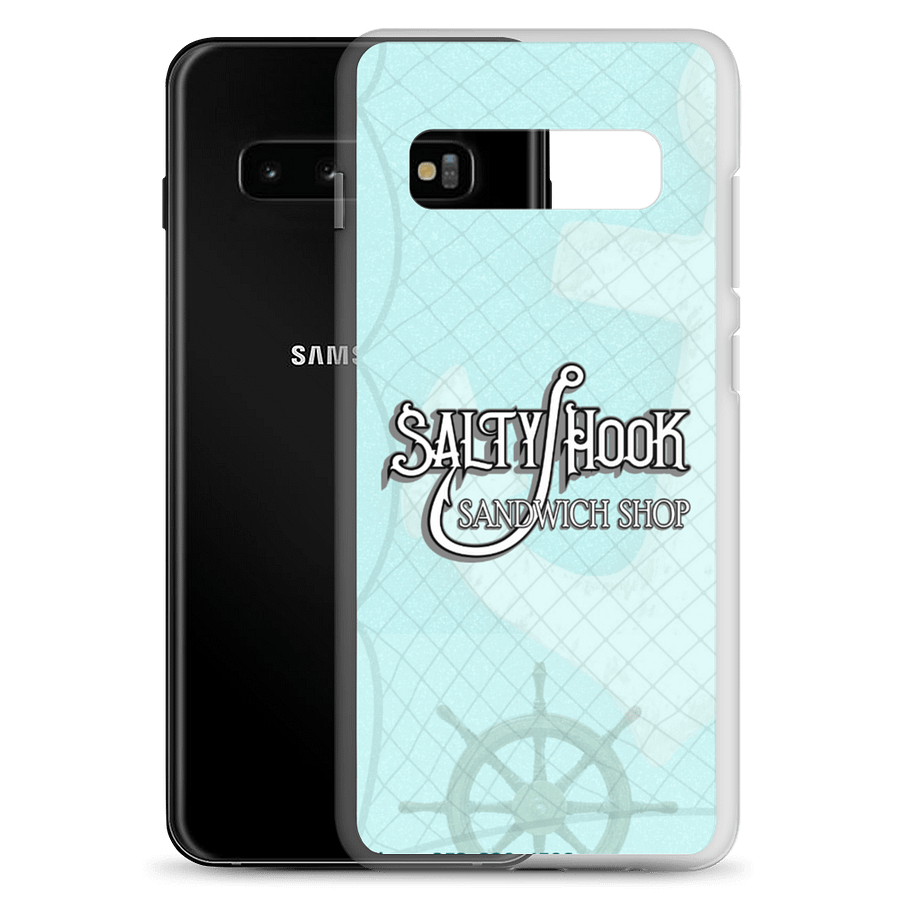 Salty Hook Sandwich Shop Clear Case: Nautical Logo product image (23)