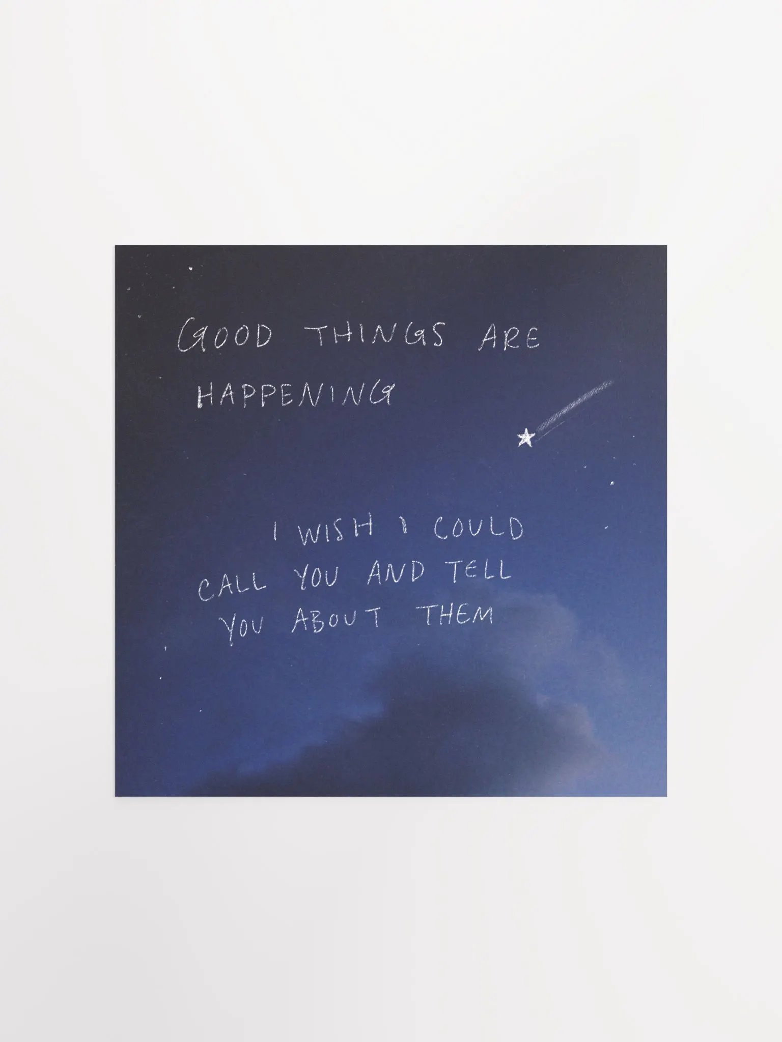 I Wish I Could Call Art Print product image (1)