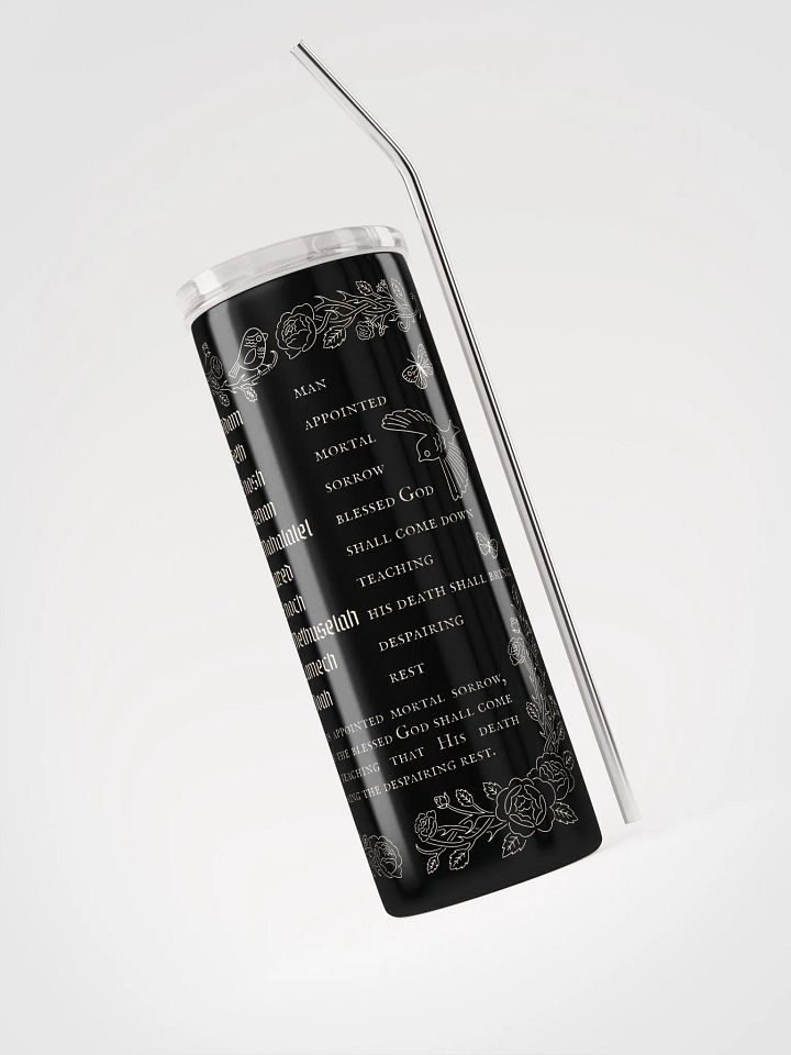 Adam to Noah Genealogy Tumbler product image (1)