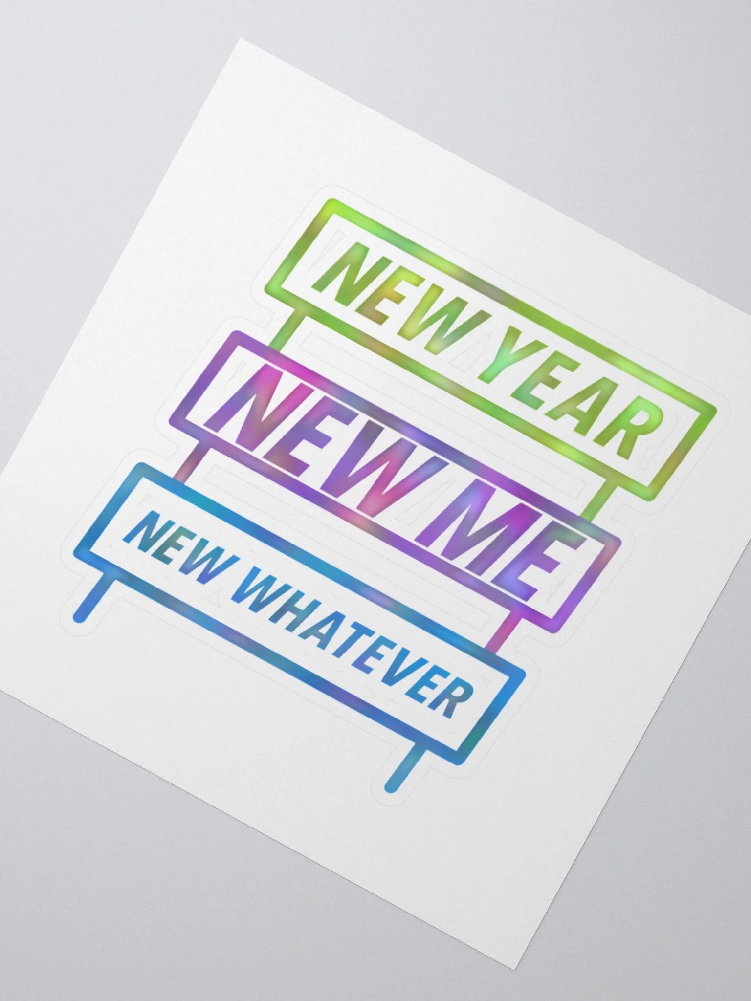 New Year, New Me, New Whatever Stickers product image (5)