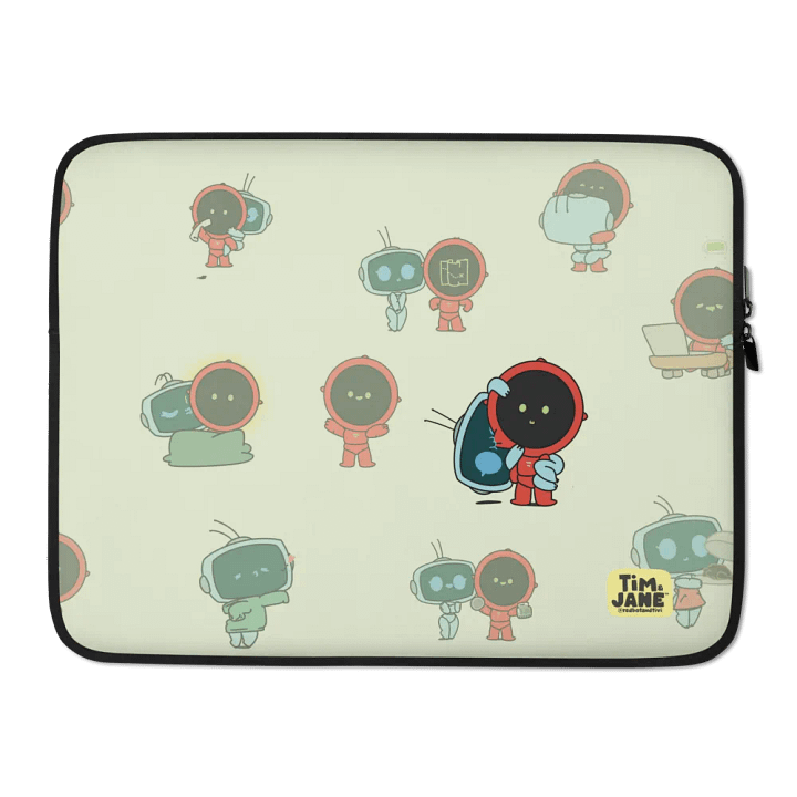 Tim & Jane Laptop Sleeve product image (2)