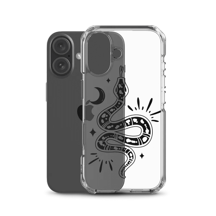 Celestial snake Sleek Clear iPhone® Case product image (50)
