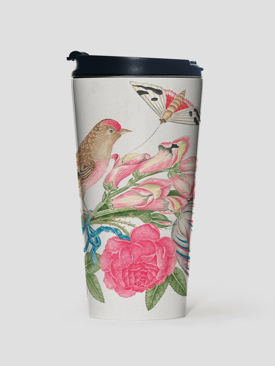 Floral Serenade Stainless Steel Travel Mug product image (1)