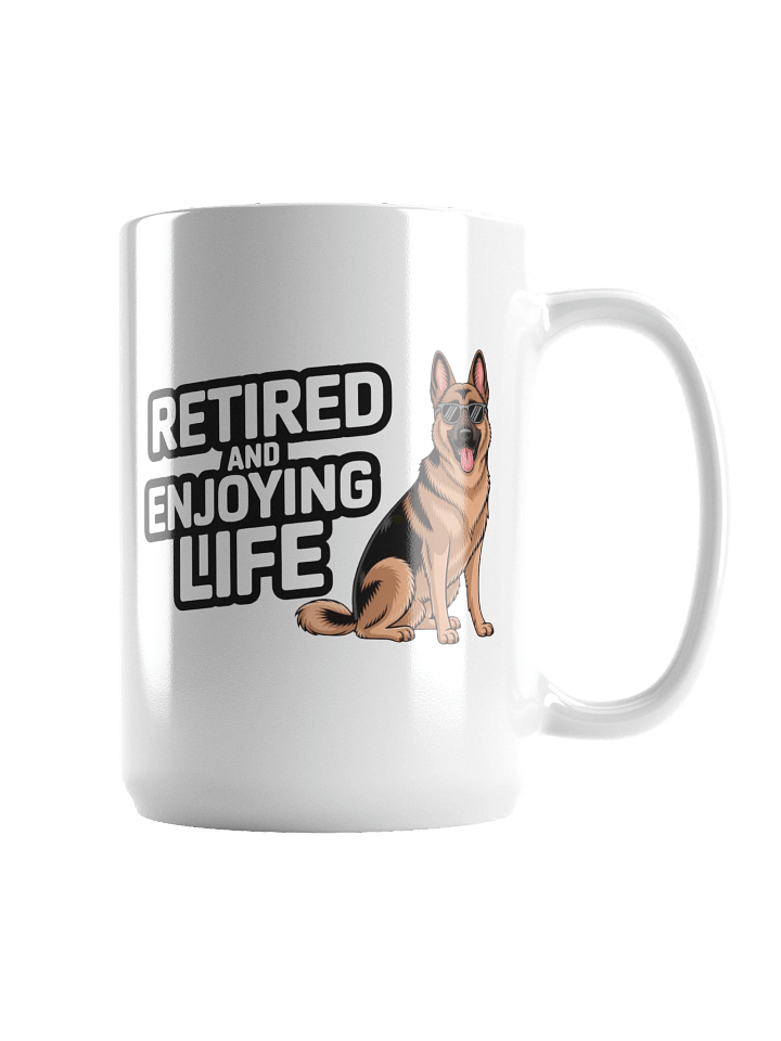 Cool Retired German Shepperd Mug product image (2)