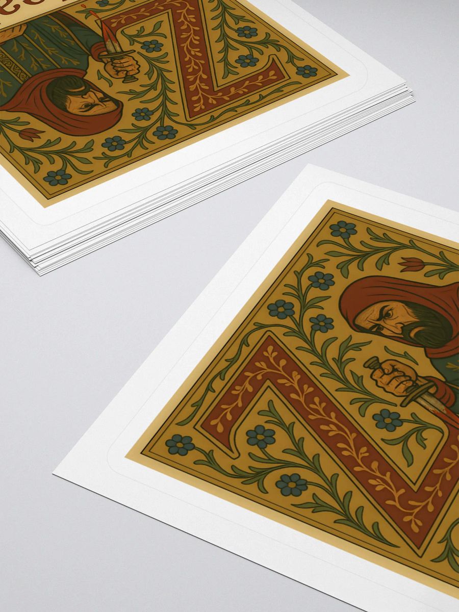 Z as in zealot sticker product image (12)