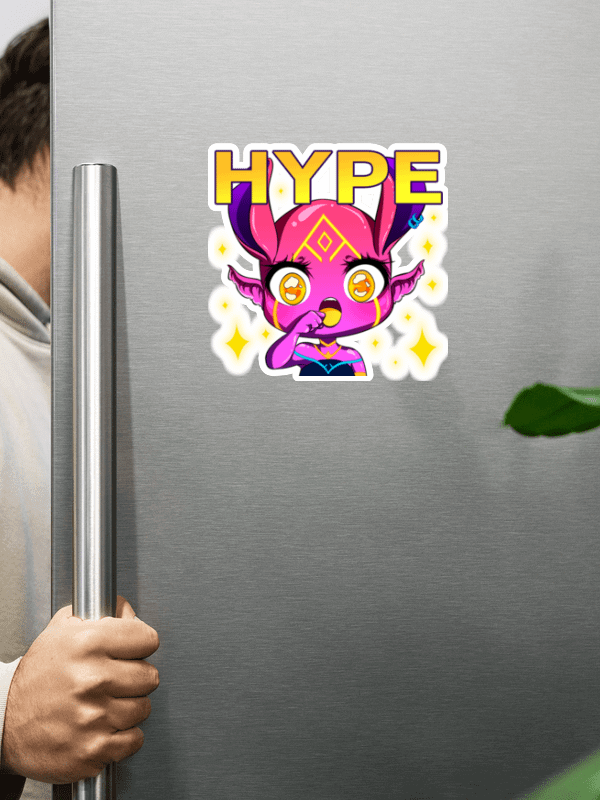 Nova Mascot Hype Magnet product image (4)