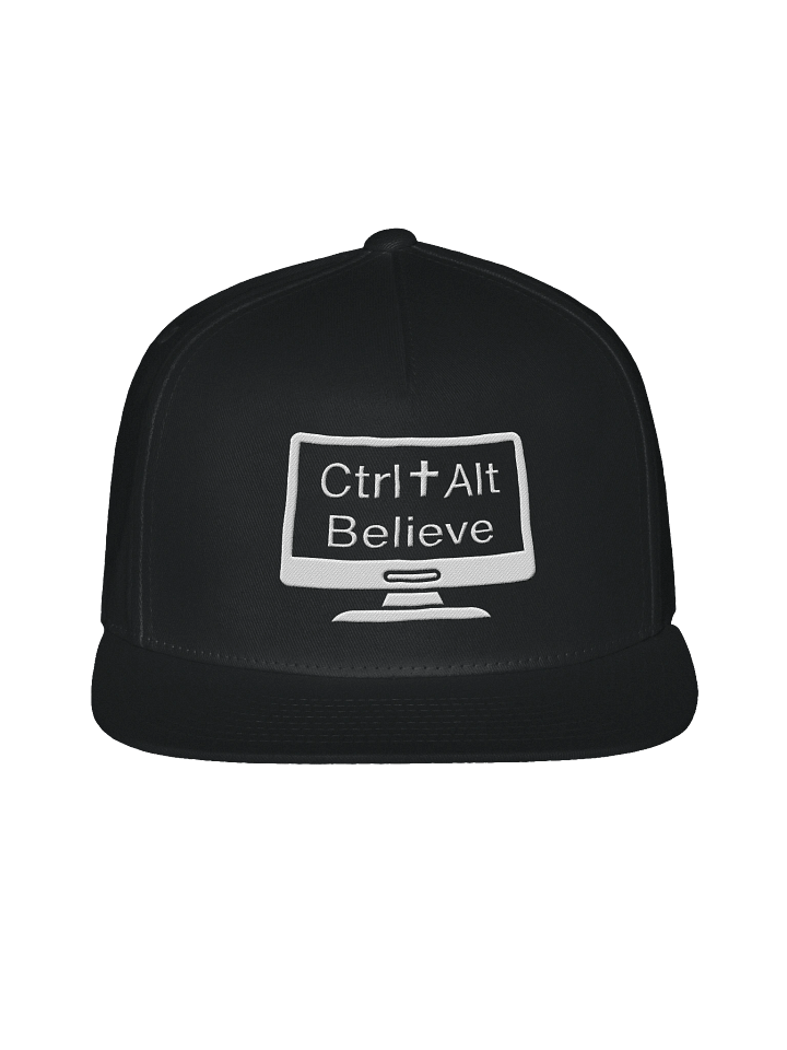 Ctrl † Alt Believe. — Snapback Hat product image (1)