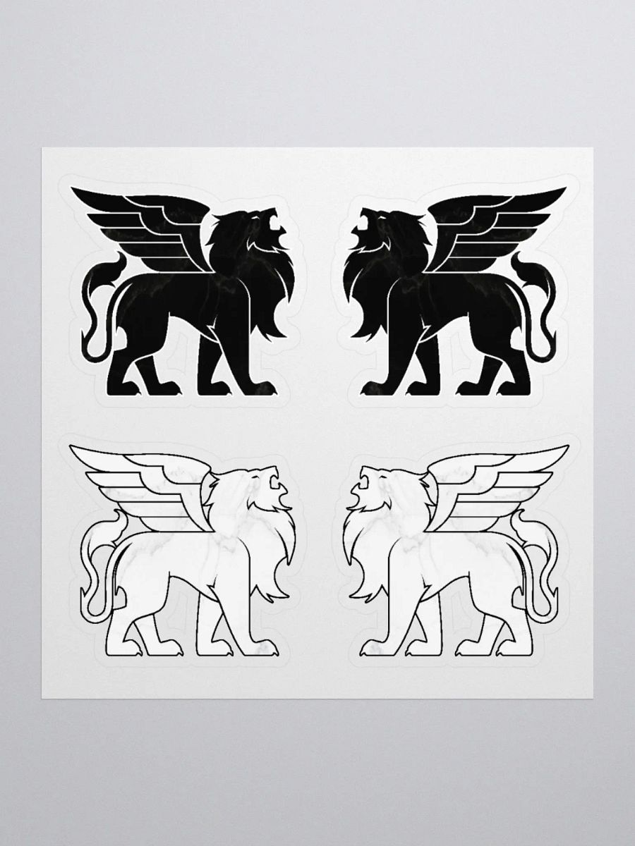 Verardi Famiglia Winged Lion ✦ Kiss Cut Stickers product image (3)