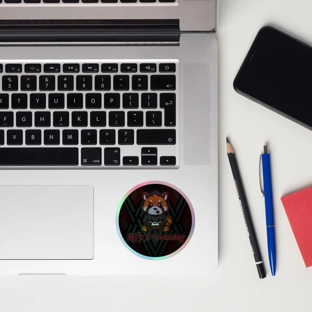 Jiffy Red Panda Holo Stickers product image (10)