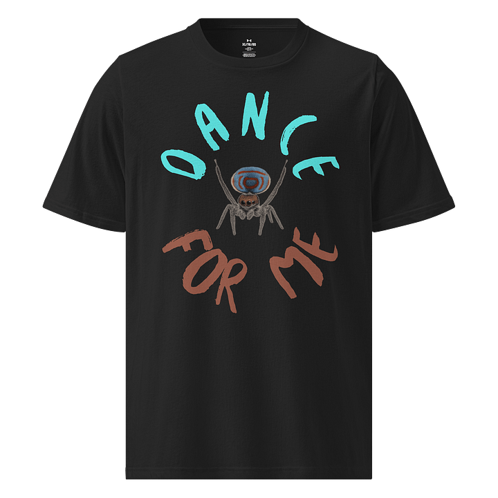 Dance For Me Peacock Spider Graphic Athletic T-Shirt product image (1)