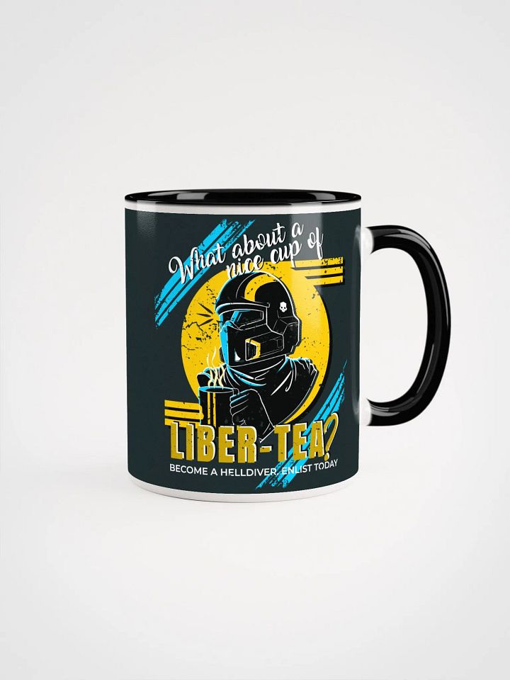 Helldivers 2 Ceramic Mug | What About a Cup of Liber-Tea? Retro Design product image (4)
