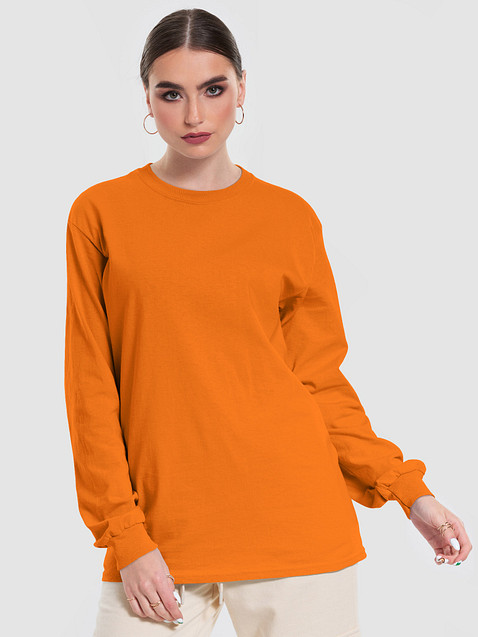 Photo showing Gildan Ultra Cotton Long Sleeve T-Shirt