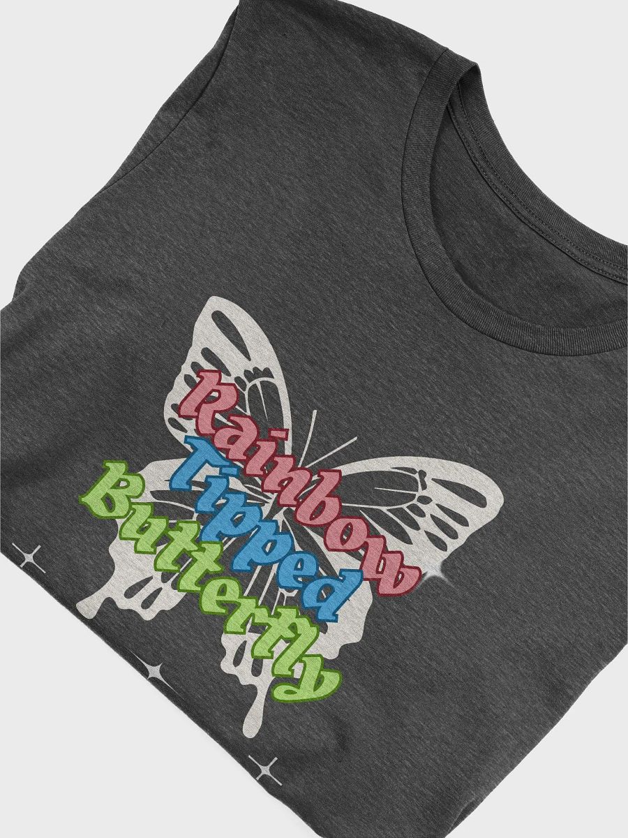 Rainbow Tipped Butterfly Palia Inspired Tee product image (47)