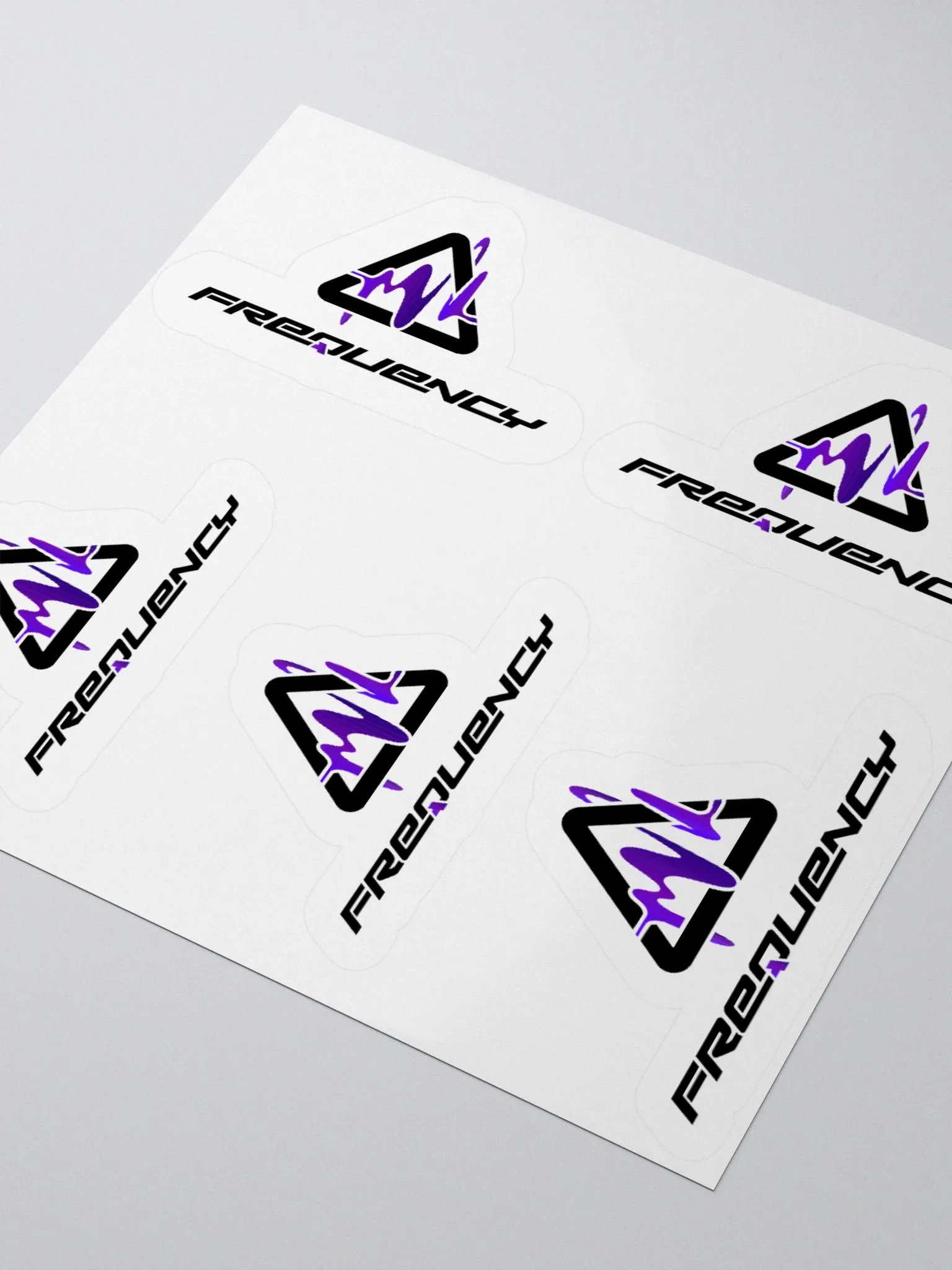 Tri-Wave Kiss Cut Stickers product image (8)