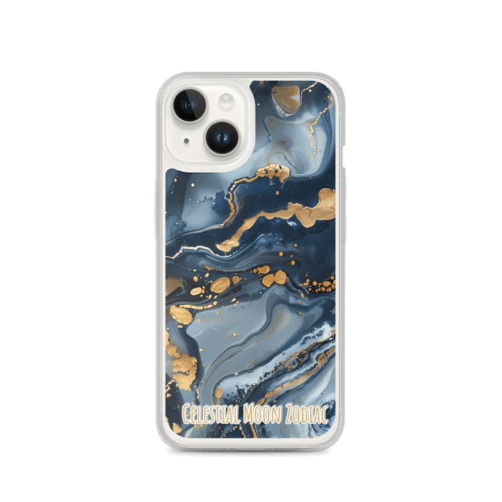 Celestial Moon Zodiac iPhone® MagSafe® Clear Case product image (4)
