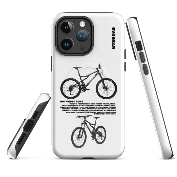White Rockrider 500 S iPhone MagSafe Case product image (4)