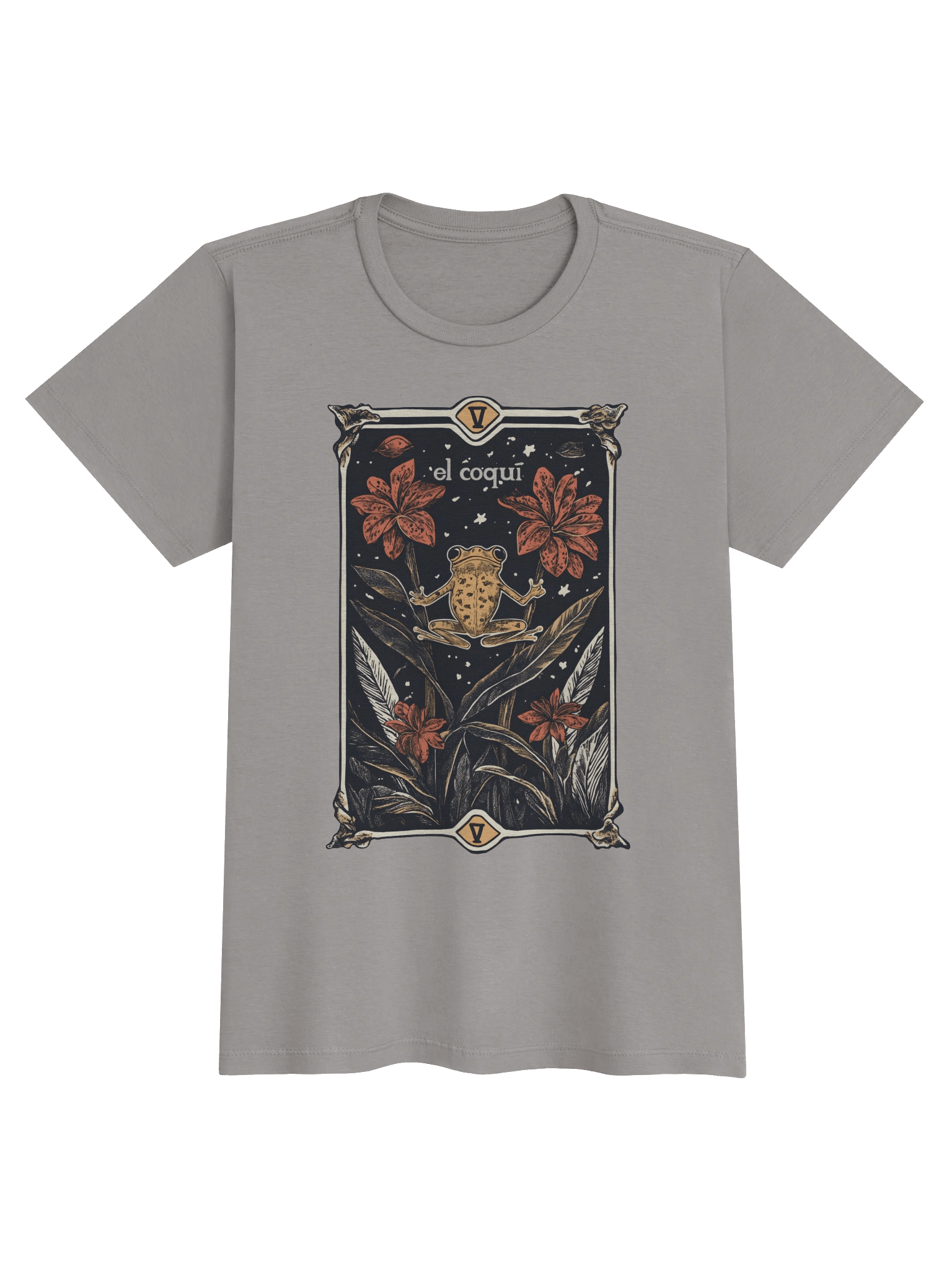 El Coquí Carta Tarot T-Shirt Mujer product image (1)