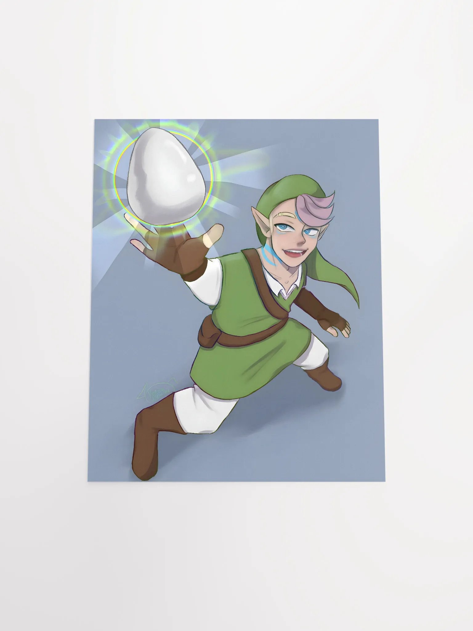 'The Legendary Hero 2: Egg of Sustenance' Matte Poster product image (19)
