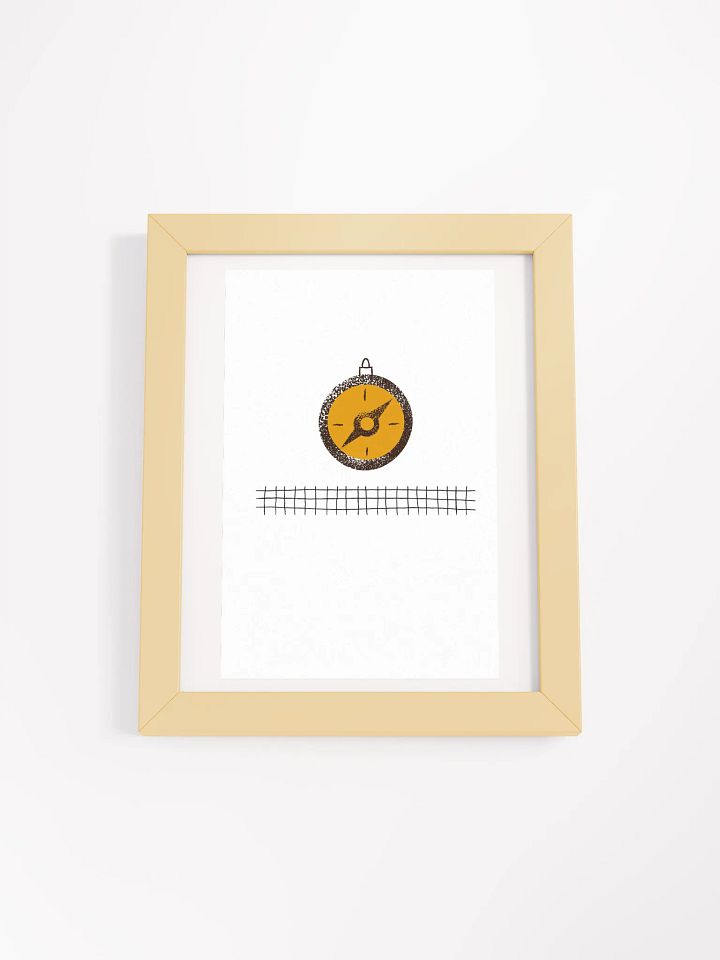 Ethereal Compass Framed Matte Poster product image (18)