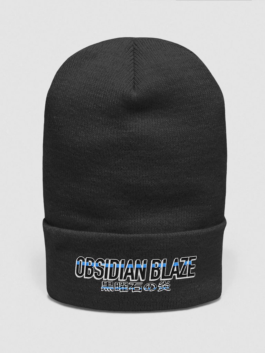 Obsidian Blaze Logo Beanie product image (1)