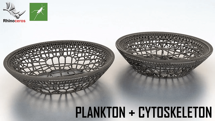Cytoskeleton & Plankton Parametric Design Grasshopper Rhino Files Download product image (1)