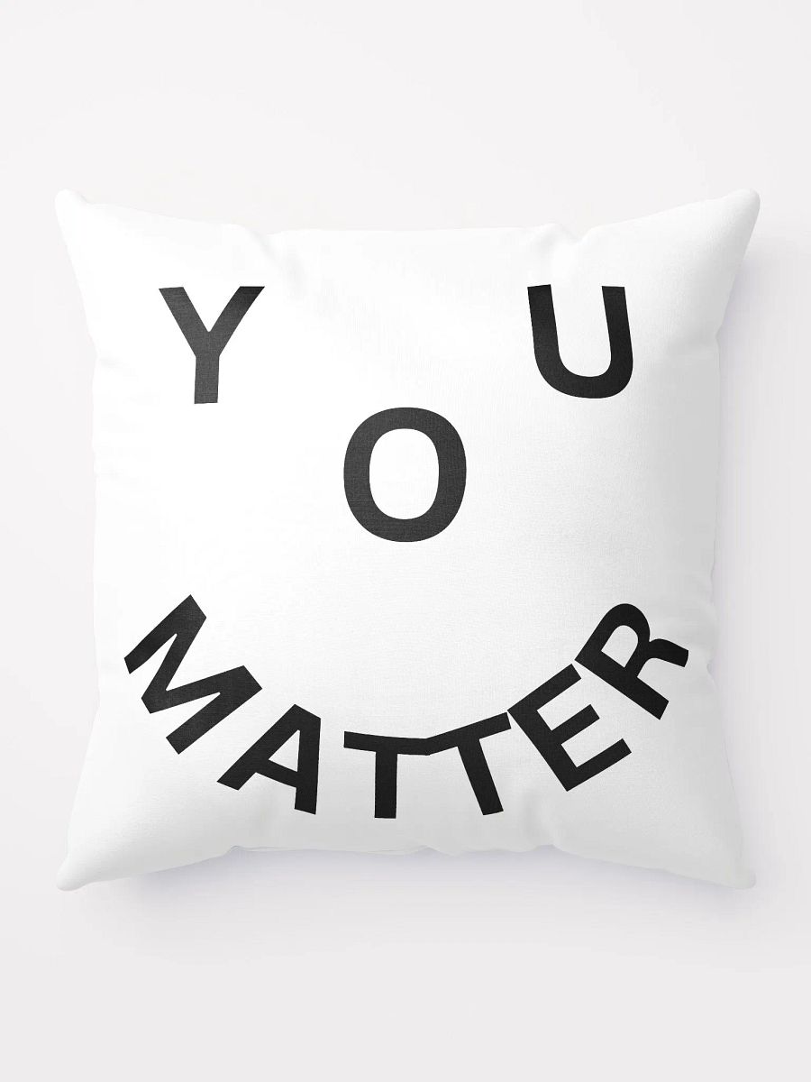 You Matter : - ) All-Over Print Basic Pillow product image (5)