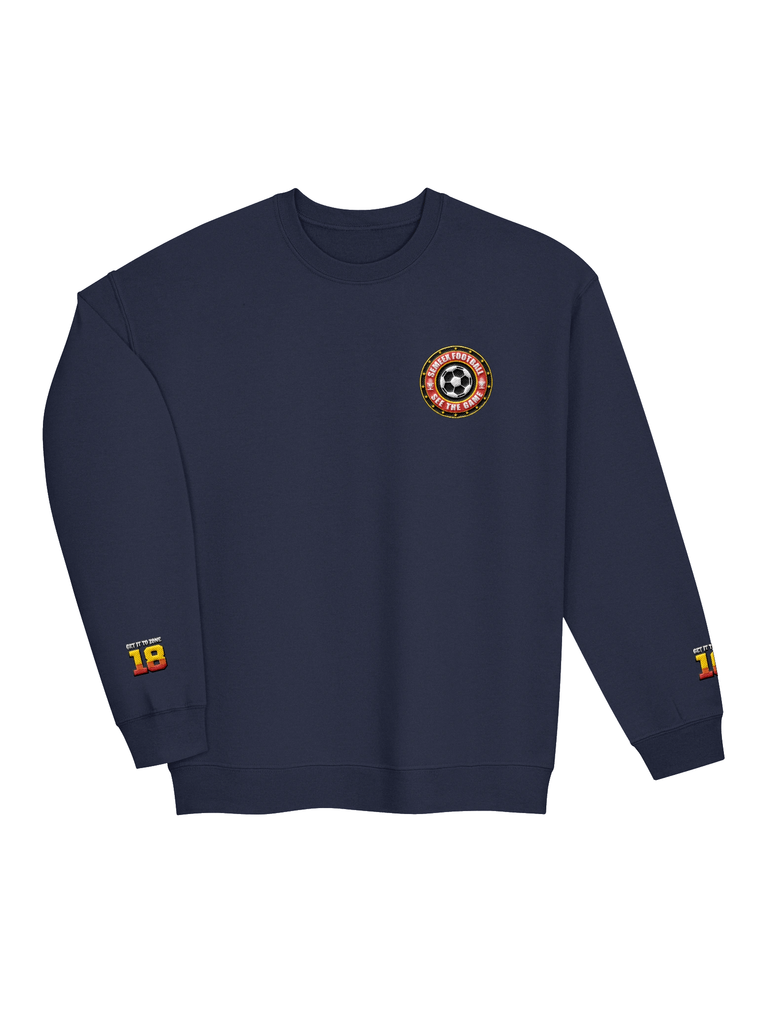 Semeex Football Icon Gildan Classic Crewneck Sweatshirt product image (68)