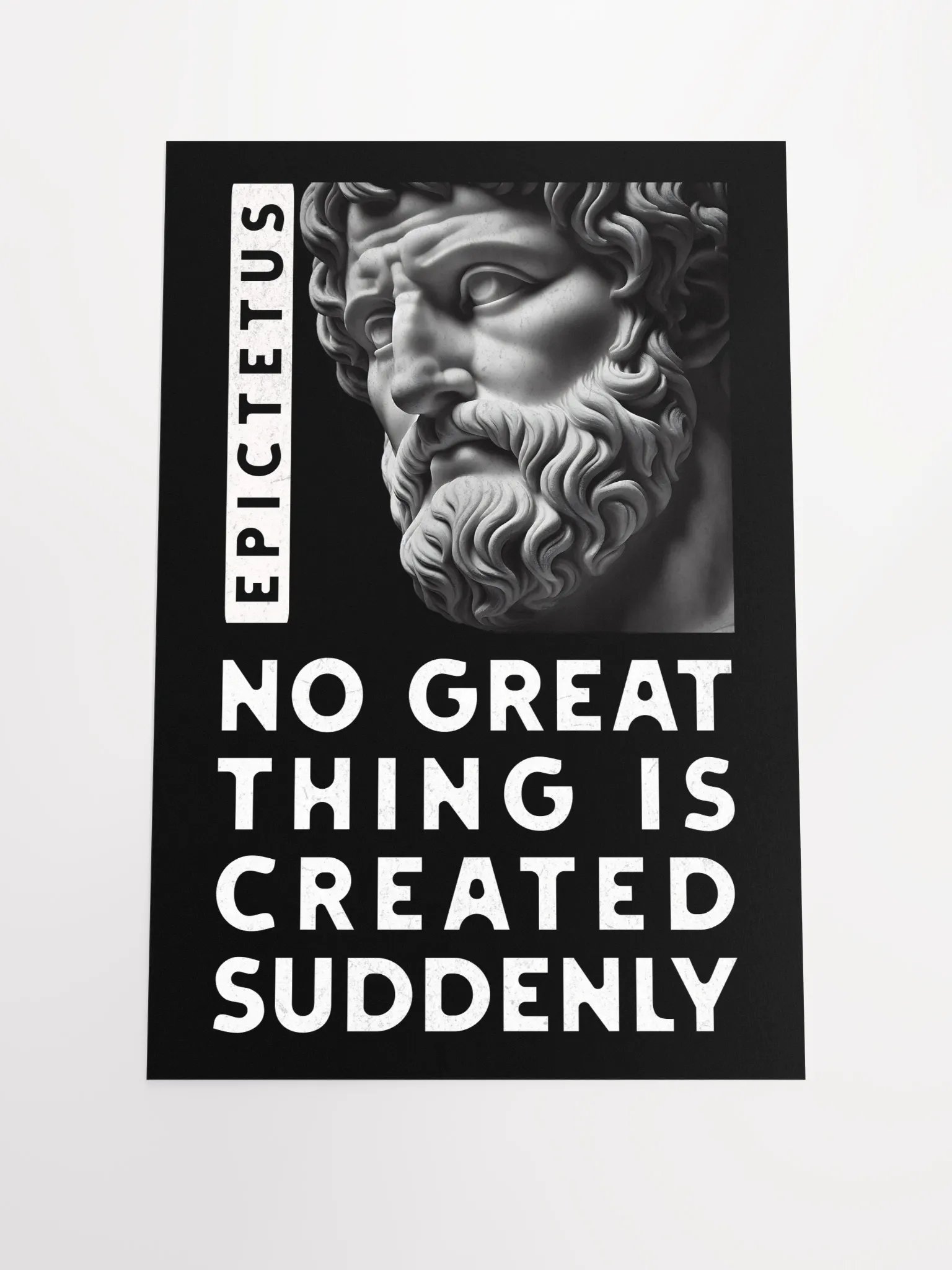 Epictetus Motivation Quote Matte Paper Poster product image (3)