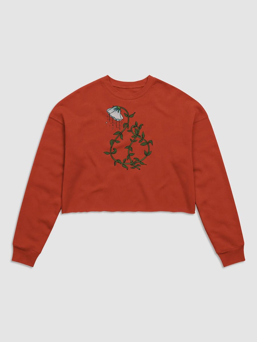 Crystal Bloom Cropped Sweater product image (1)