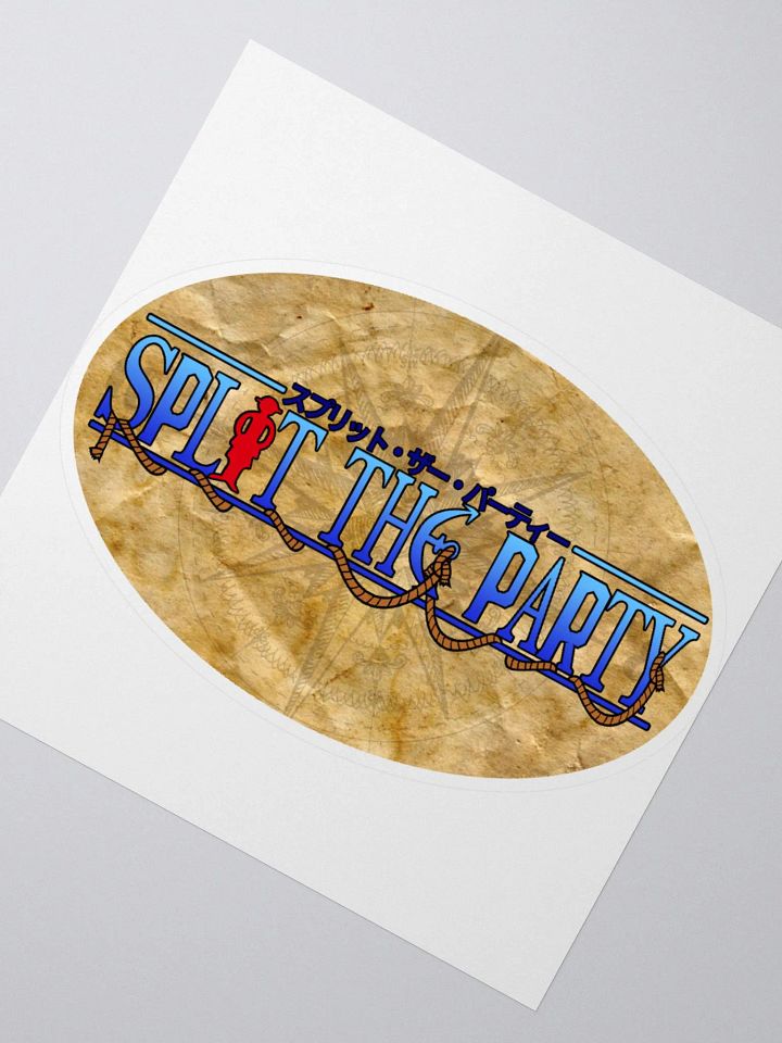 Splitty D. Party - Kiss Cut Parody Logo product image (2)